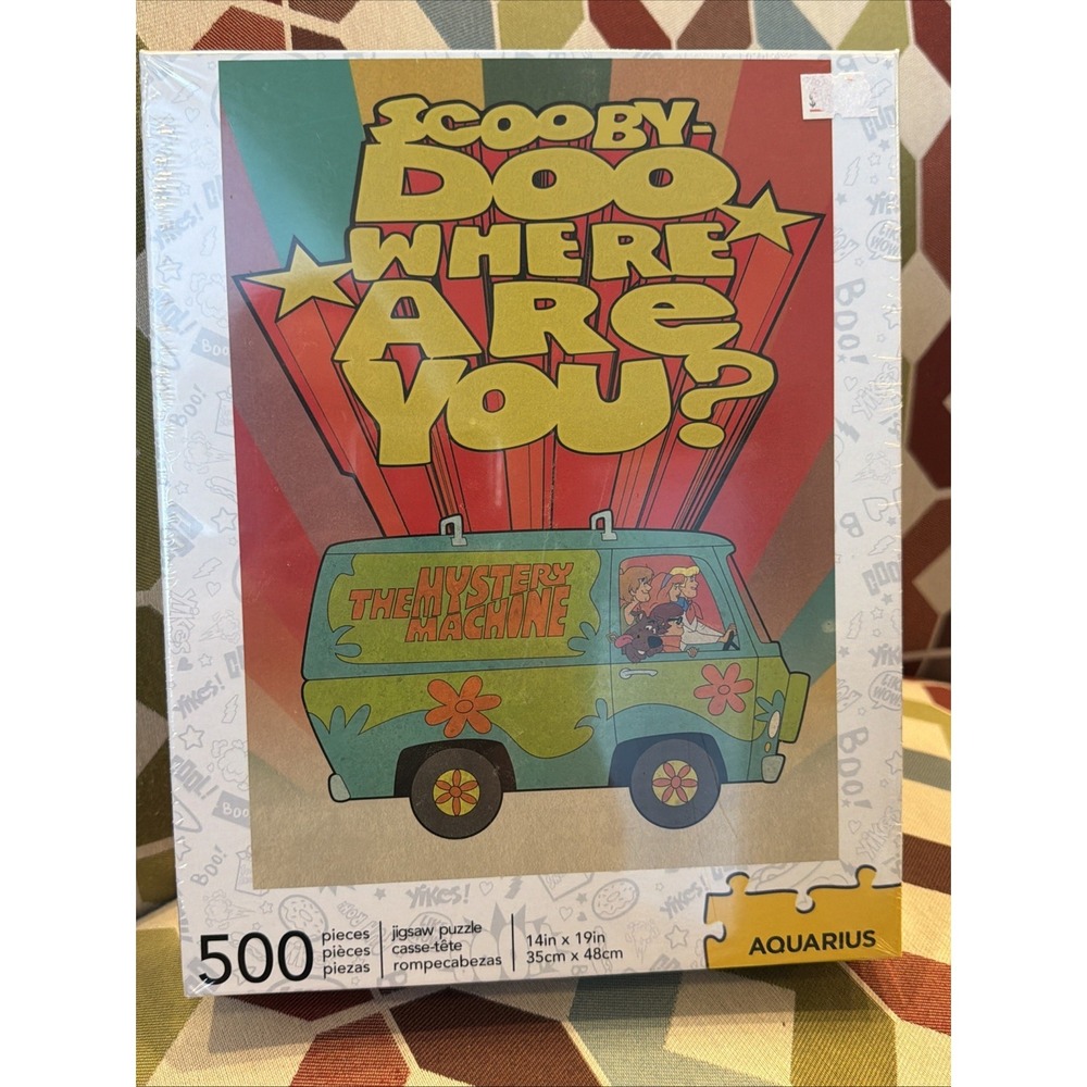 AQUARIUS Scooby Doo Puzzle (500 Piece Jigsaw Puzzle) - Officially Licensed NEW